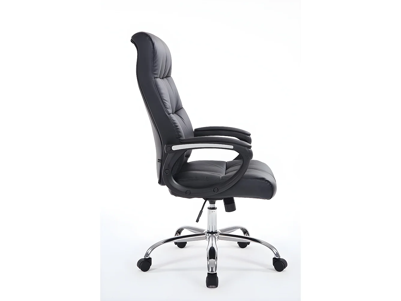 Fauteuil chaise de bureau noire 63 x 71 x 126 cm BUR10048