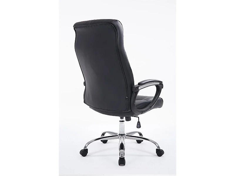 Fauteuil chaise de bureau noire 63 x 71 x 126 cm BUR10048