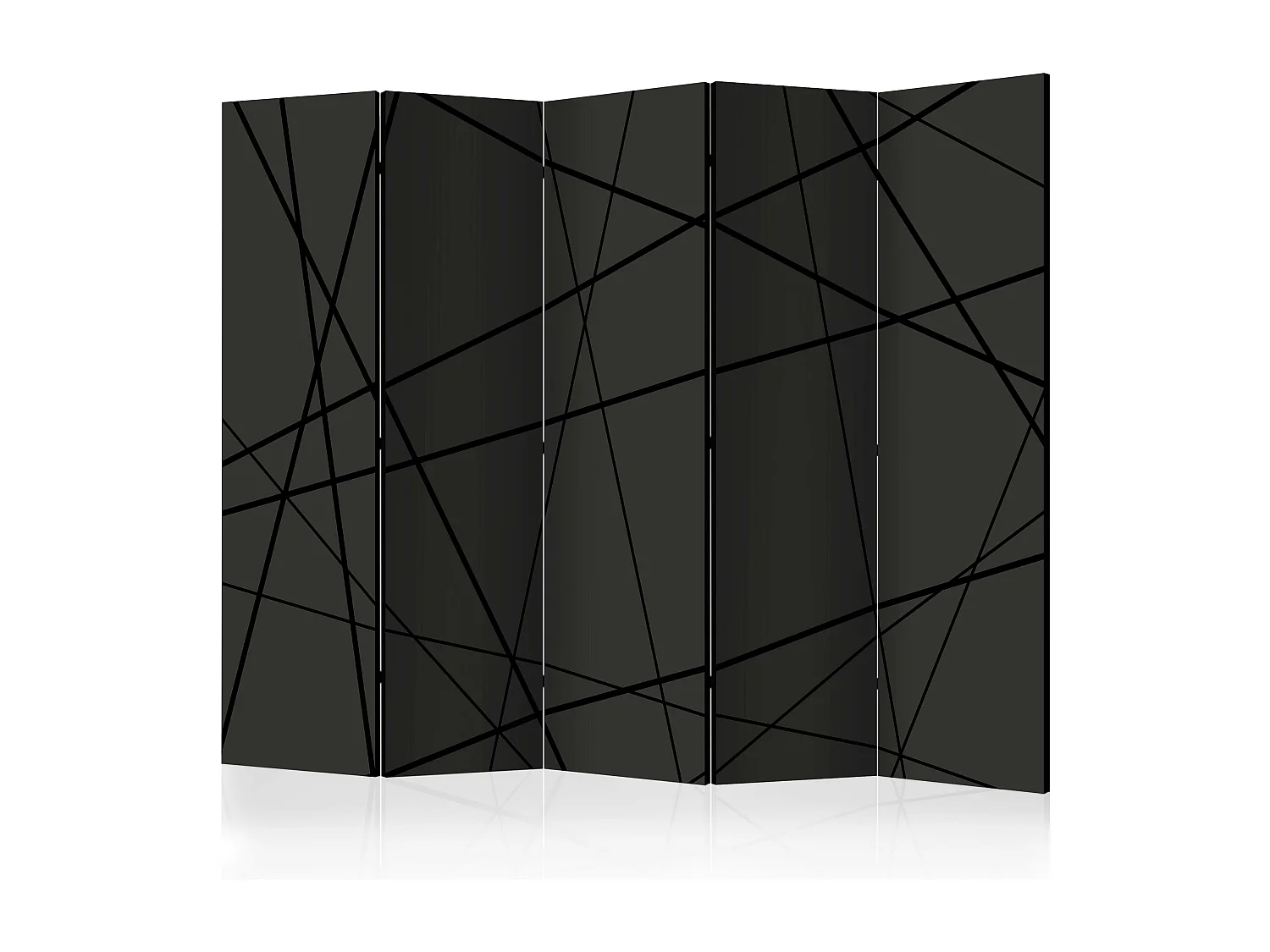 Paravent 5 Volets "Dark Intersection" 172x225cm