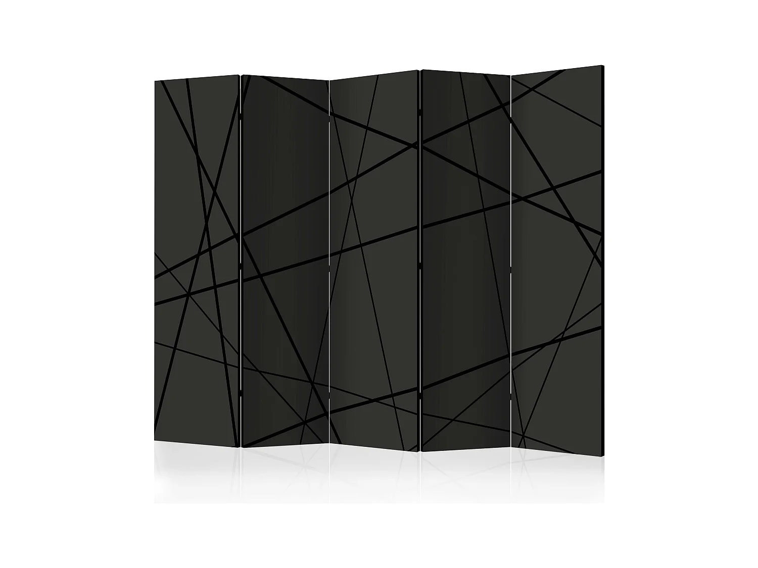 Paravent 5 Volets "Dark Intersection" 172x225cm