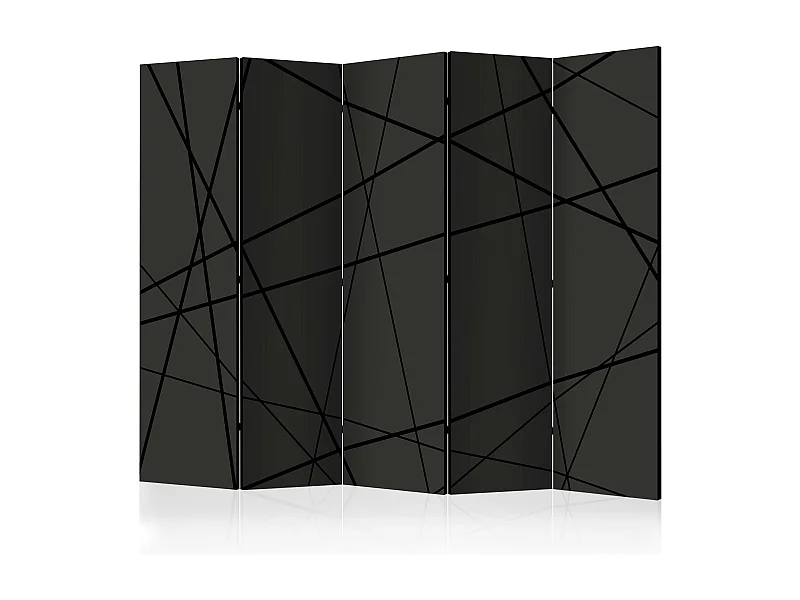 Paravent 5 Volets "Dark Intersection" 172x225cm
