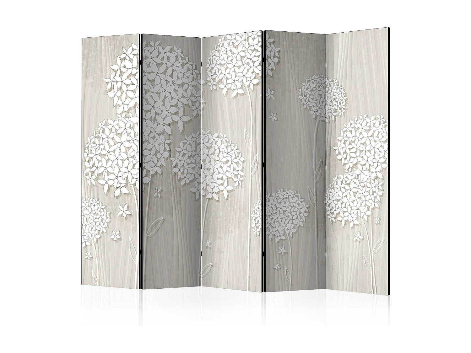 Paravent 5 Volets "Paper Dandelions" 172x225cm