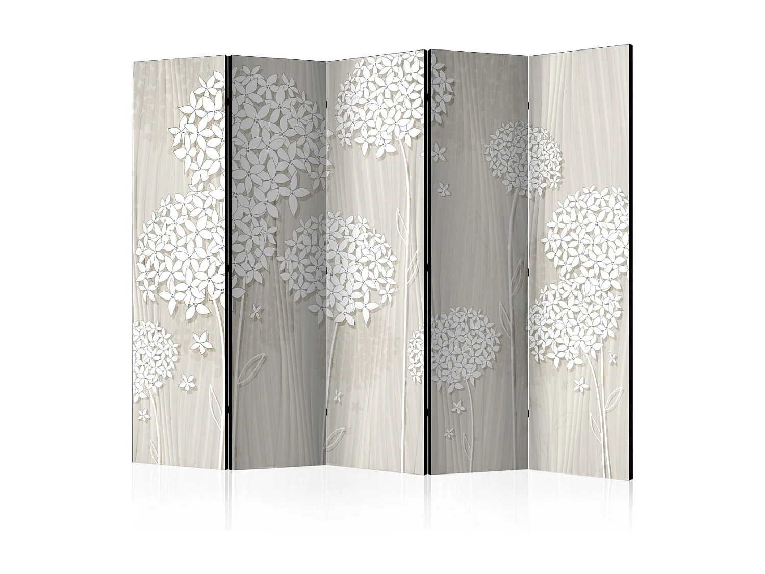 Paravent 5 Volets "Paper Dandelions" 172x225cm