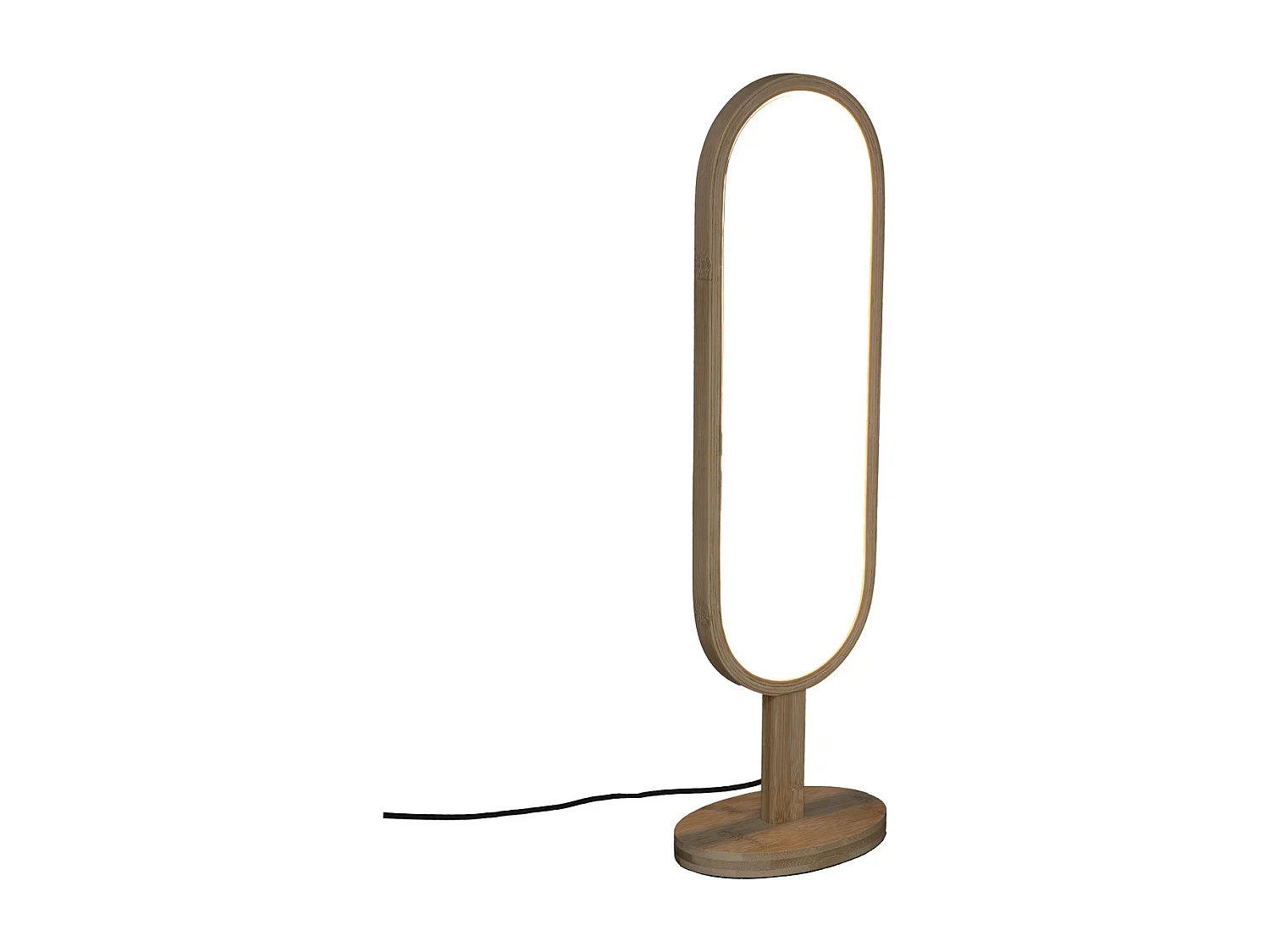 Lampe à Poser sur Pied "Finn" 56cm Beige