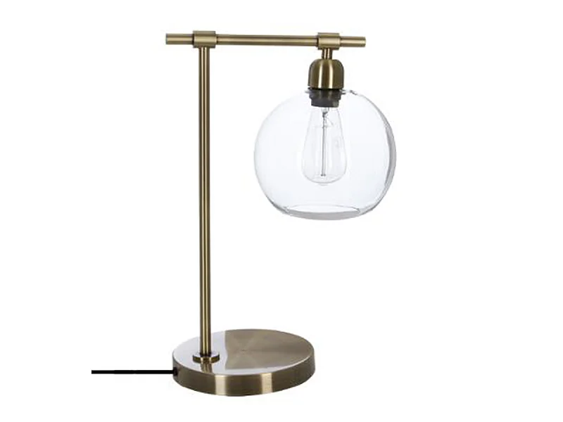 Lampe à Poser "Jody" 45cm Bronze