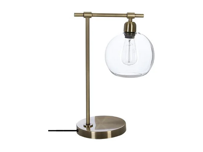 Lampe à Poser "Jody" 45cm Bronze