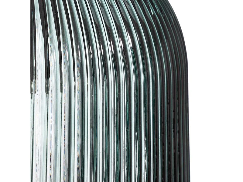 Lampe à Poser LED en Verre "Livio" 27cm Vert