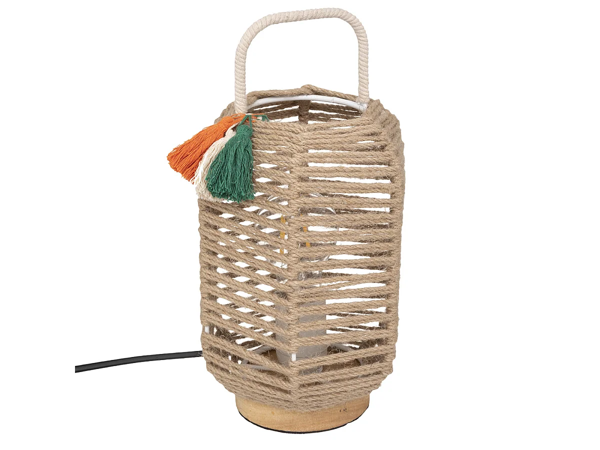 Lampe à Poser Enfant "Oasis" 28cm Beige