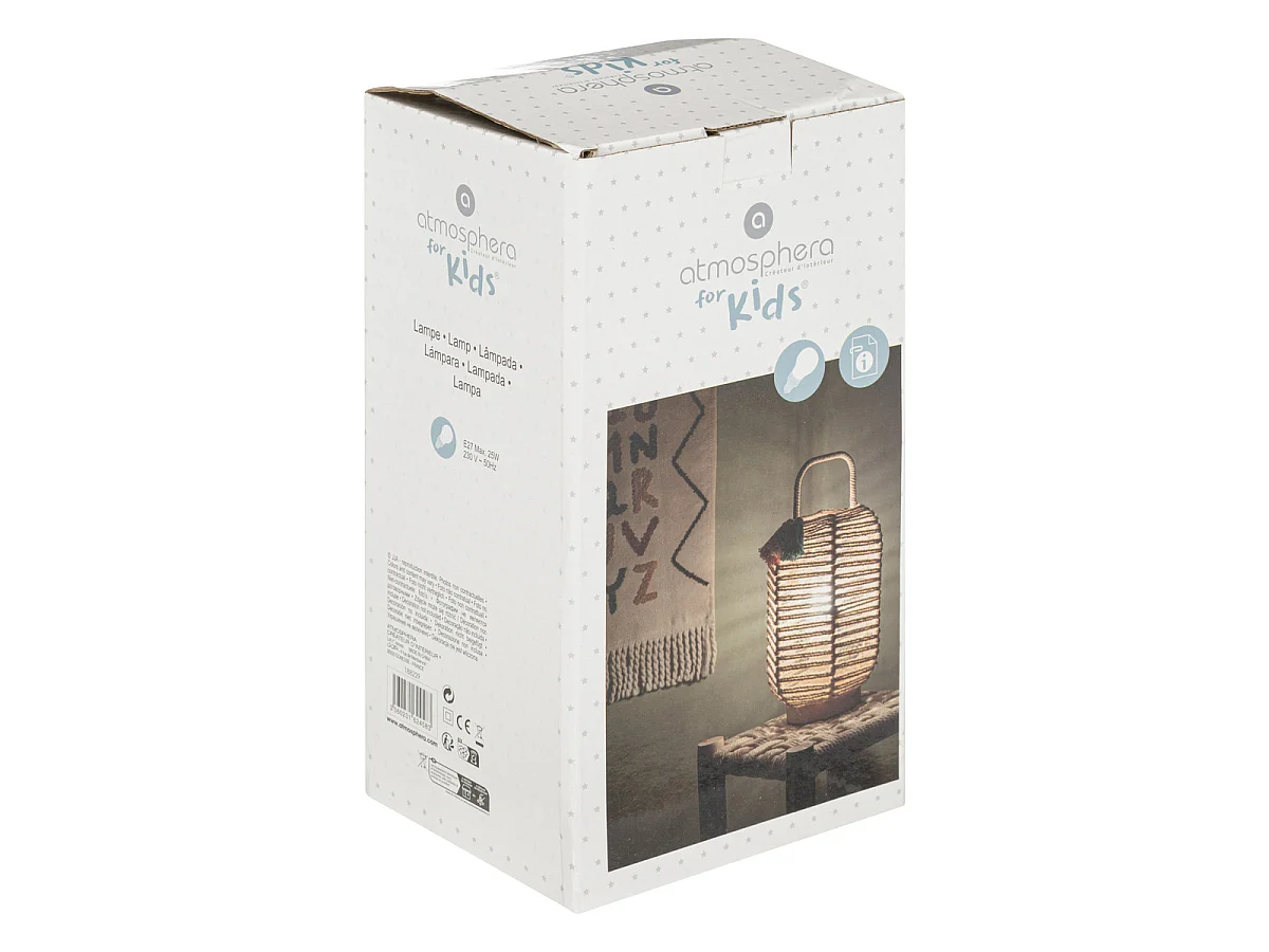 Lampe à Poser Enfant "Oasis" 28cm Beige