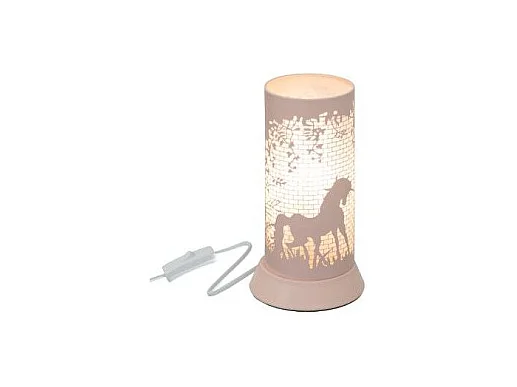 Lampe à Poser pour Enfant "Décor" 20cm Rose