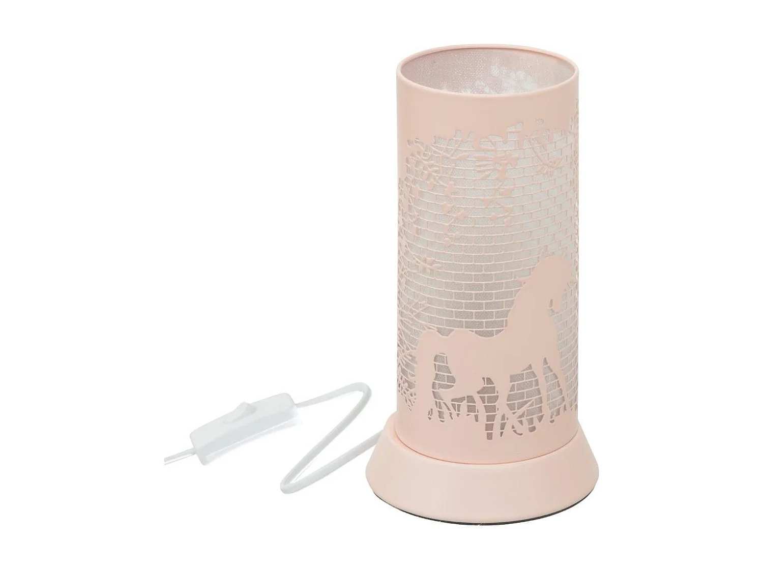 Lampe à Poser pour Enfant "Décor" 20cm Rose
