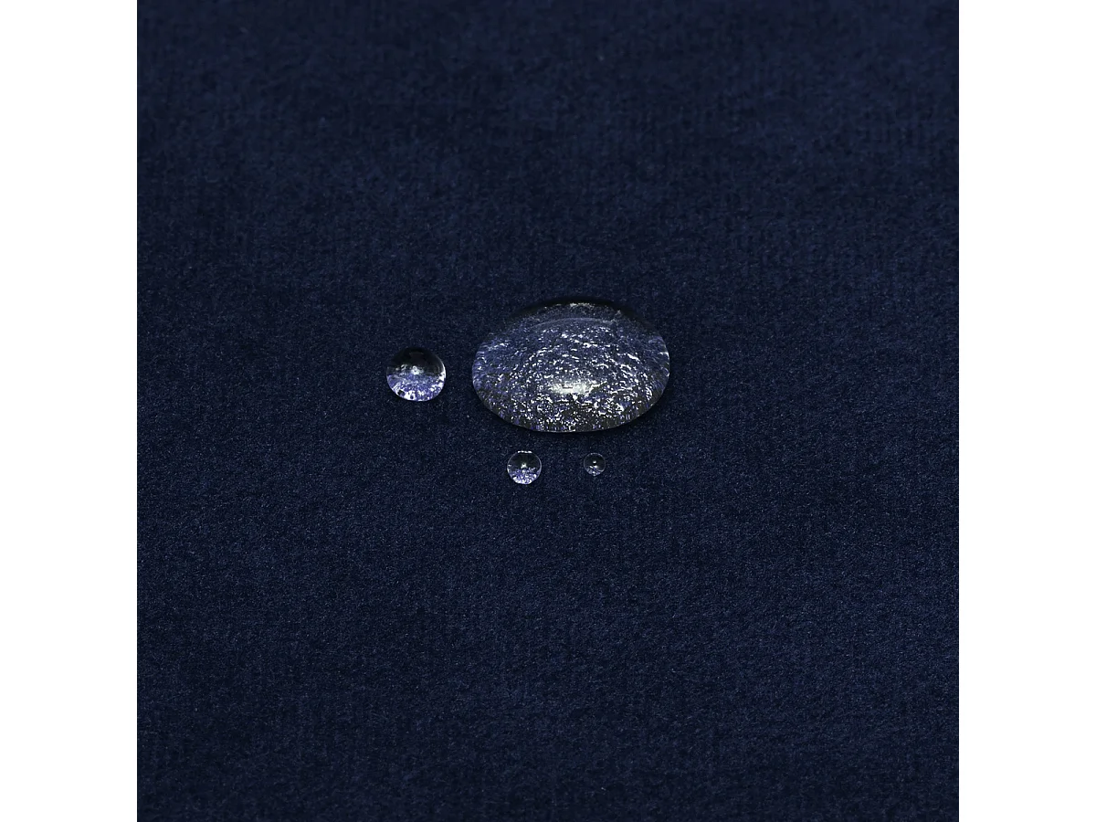 Canapé 3 Places en Velours "Candice" 194cm Bleu