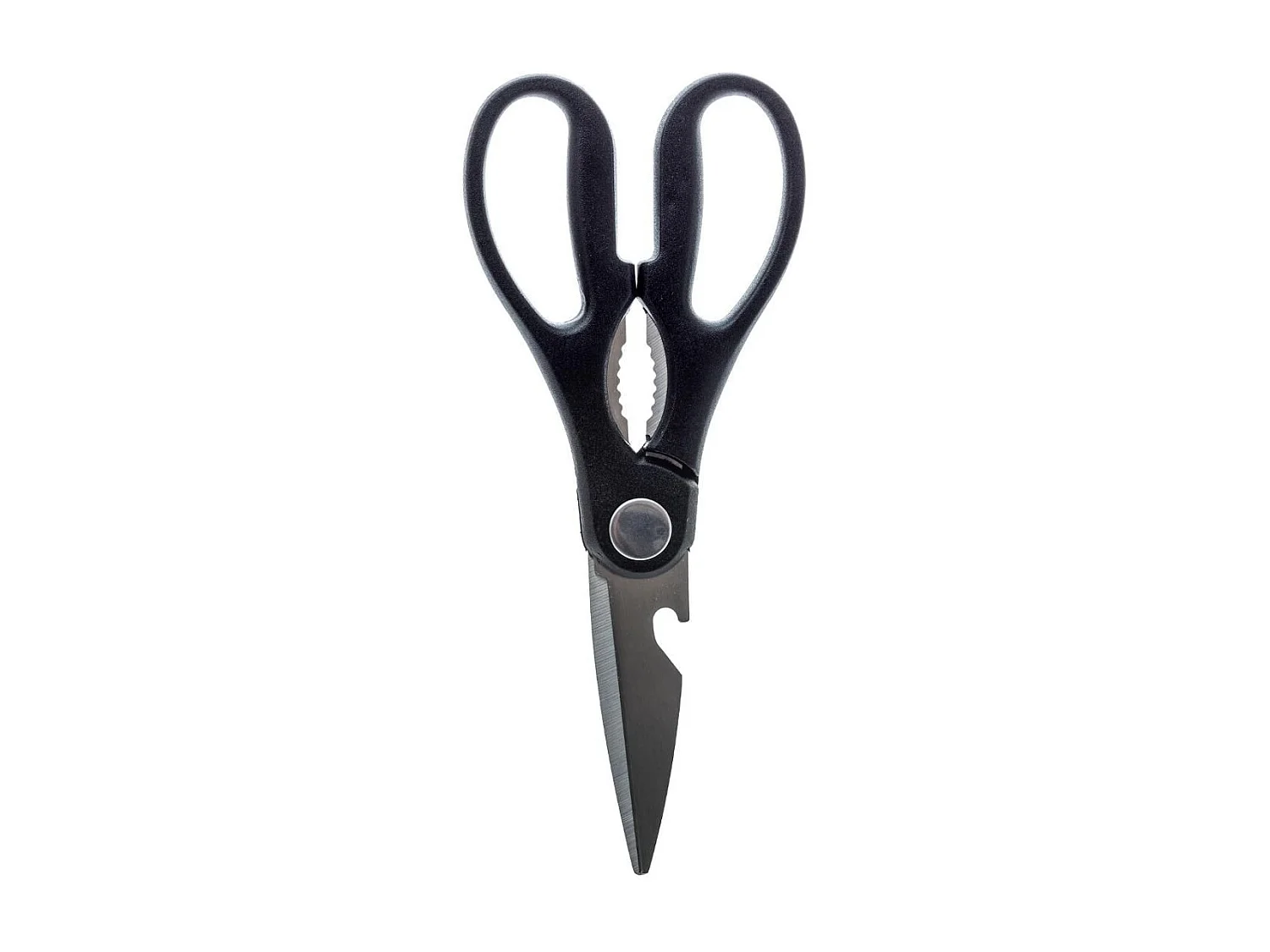 Bloc 5 Couteaux & Ciseaux "Inox" 36cm Argent