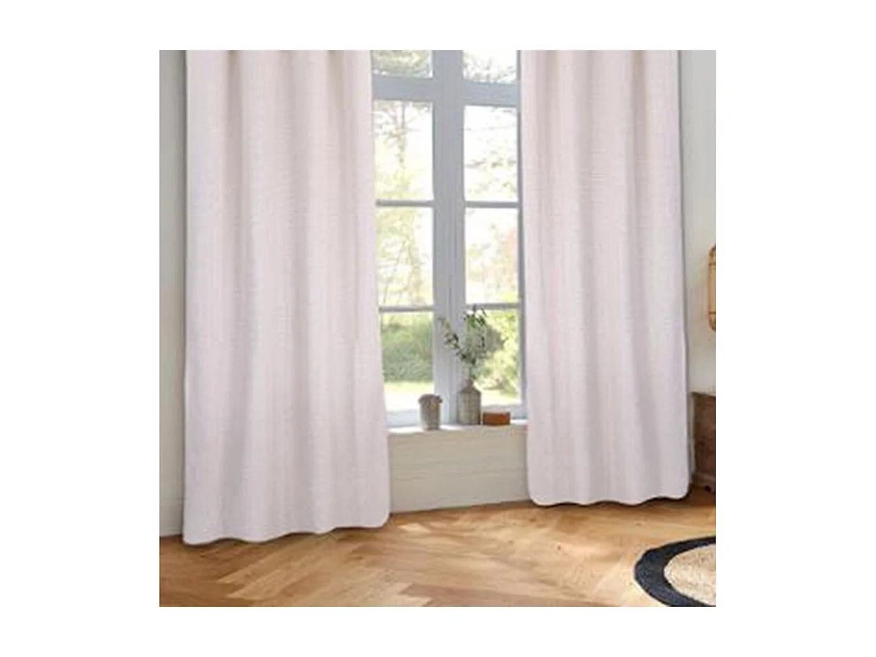 Rideau à Œillets Maille "Wild" 140x260cm Gris