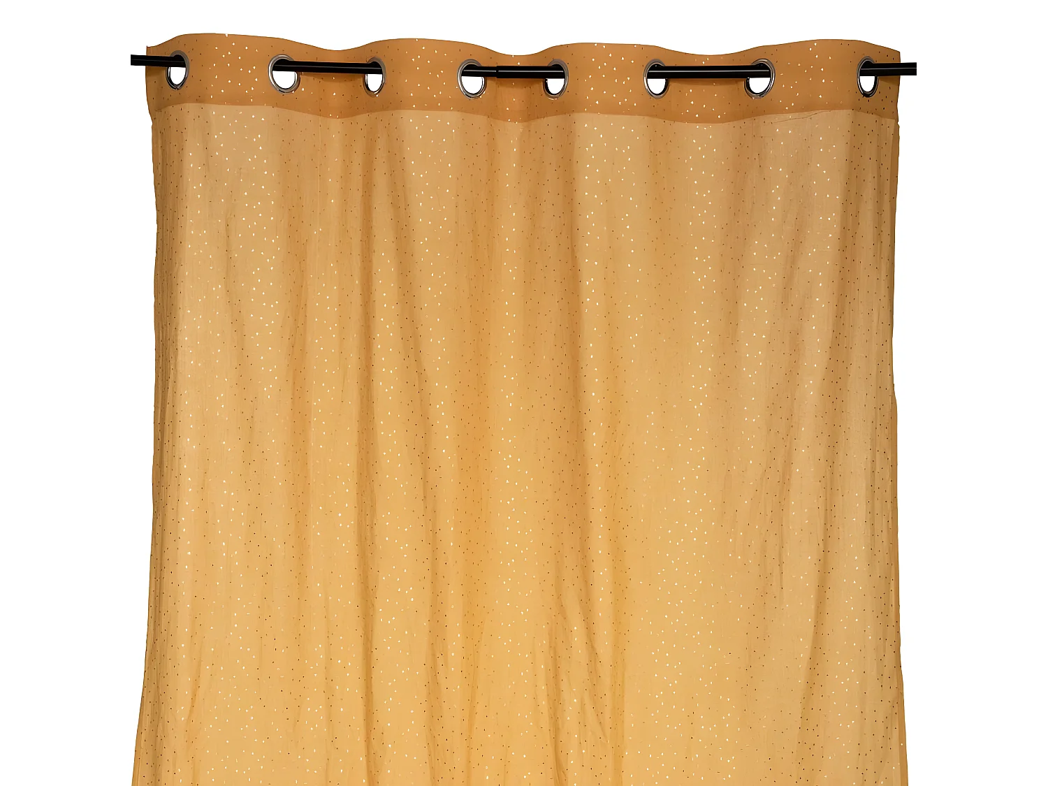 Tenda in cotone ocra 250x140cm