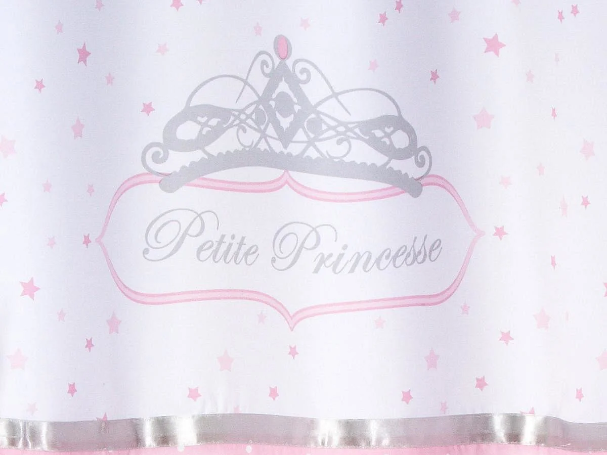 Rideau "Princesse Ruban" 140x260cm Rose