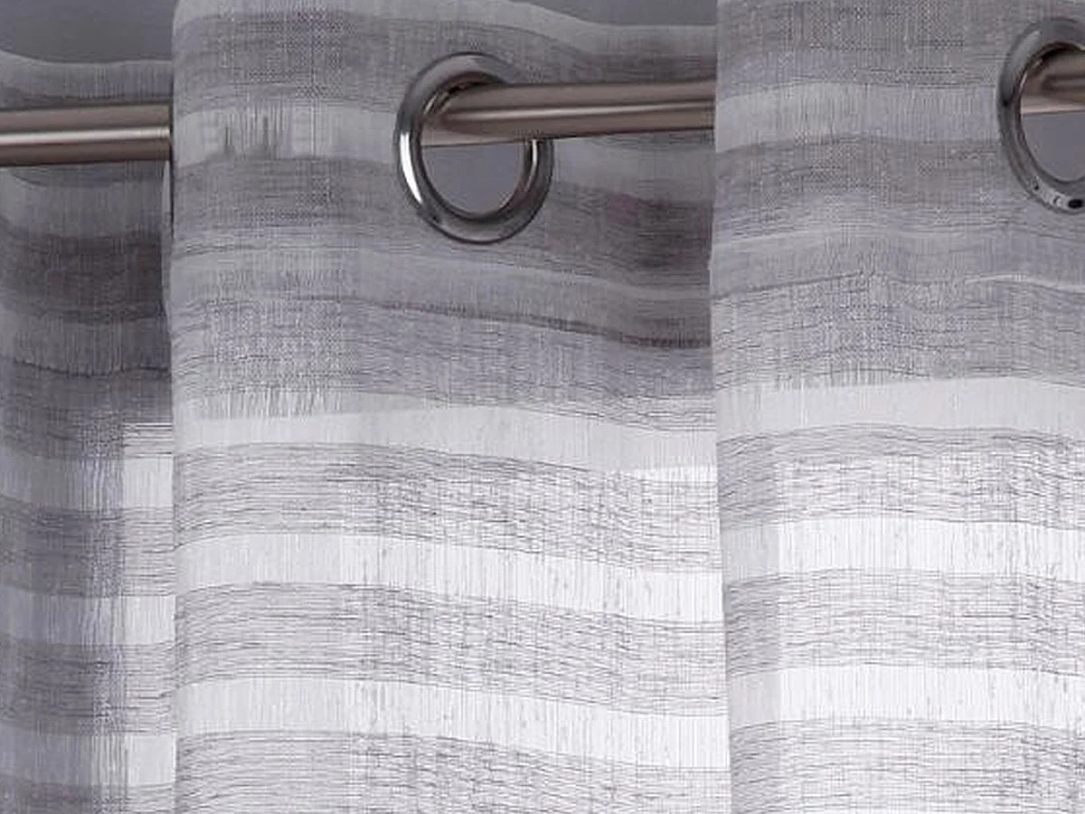 Rideau Voilage "Naturel" 140x240cm Gris