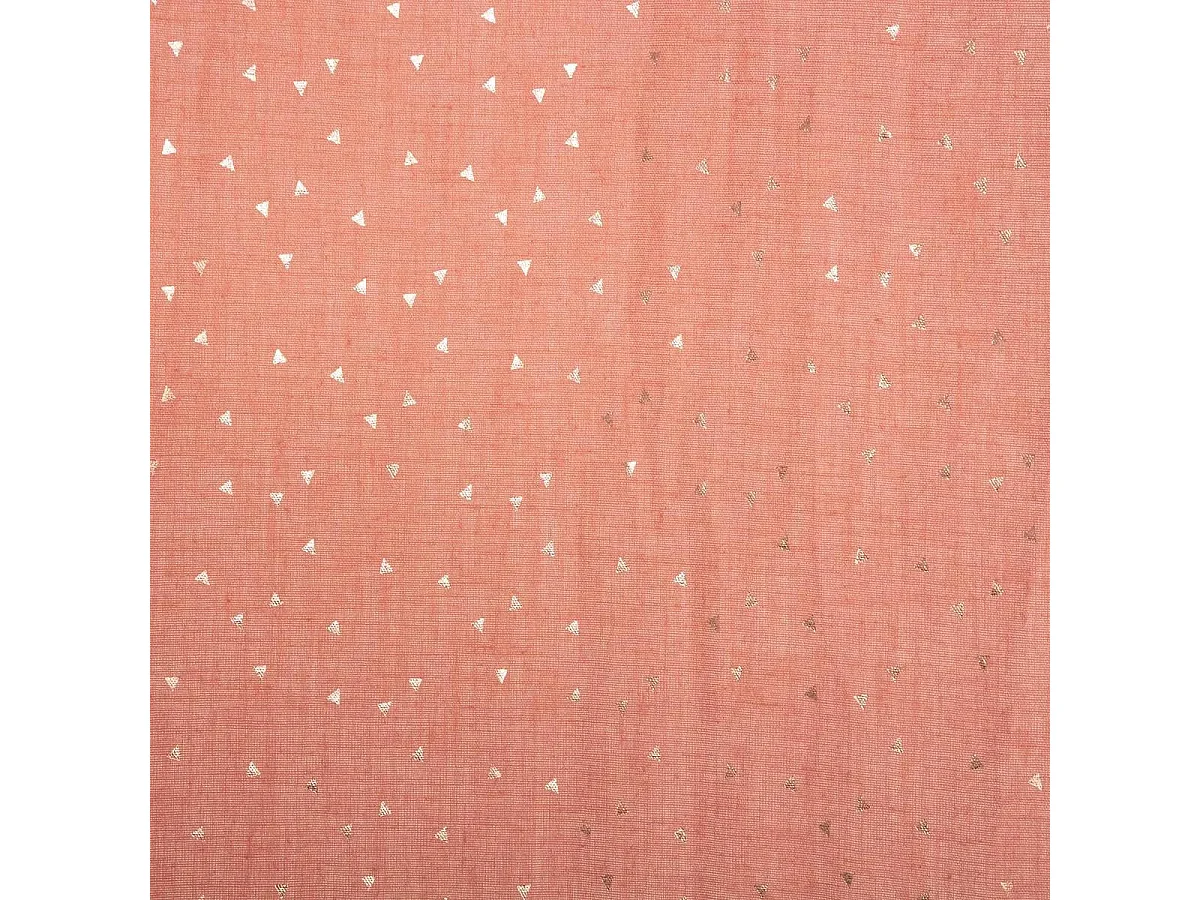 Rideau Enfant "Berlingot" 140x250cm Terracotta