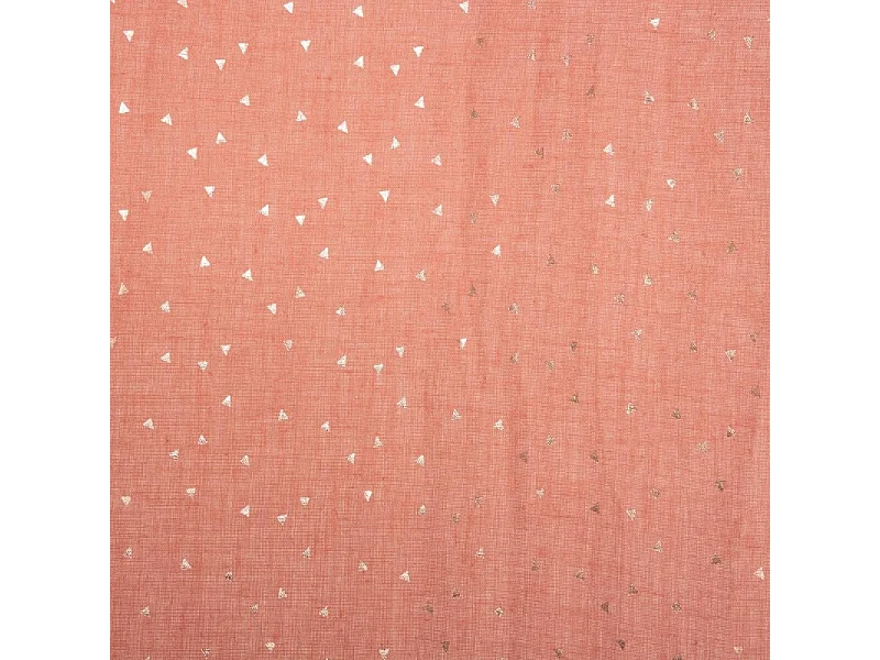 Rideau Enfant "Berlingot" 140x250cm Terracotta