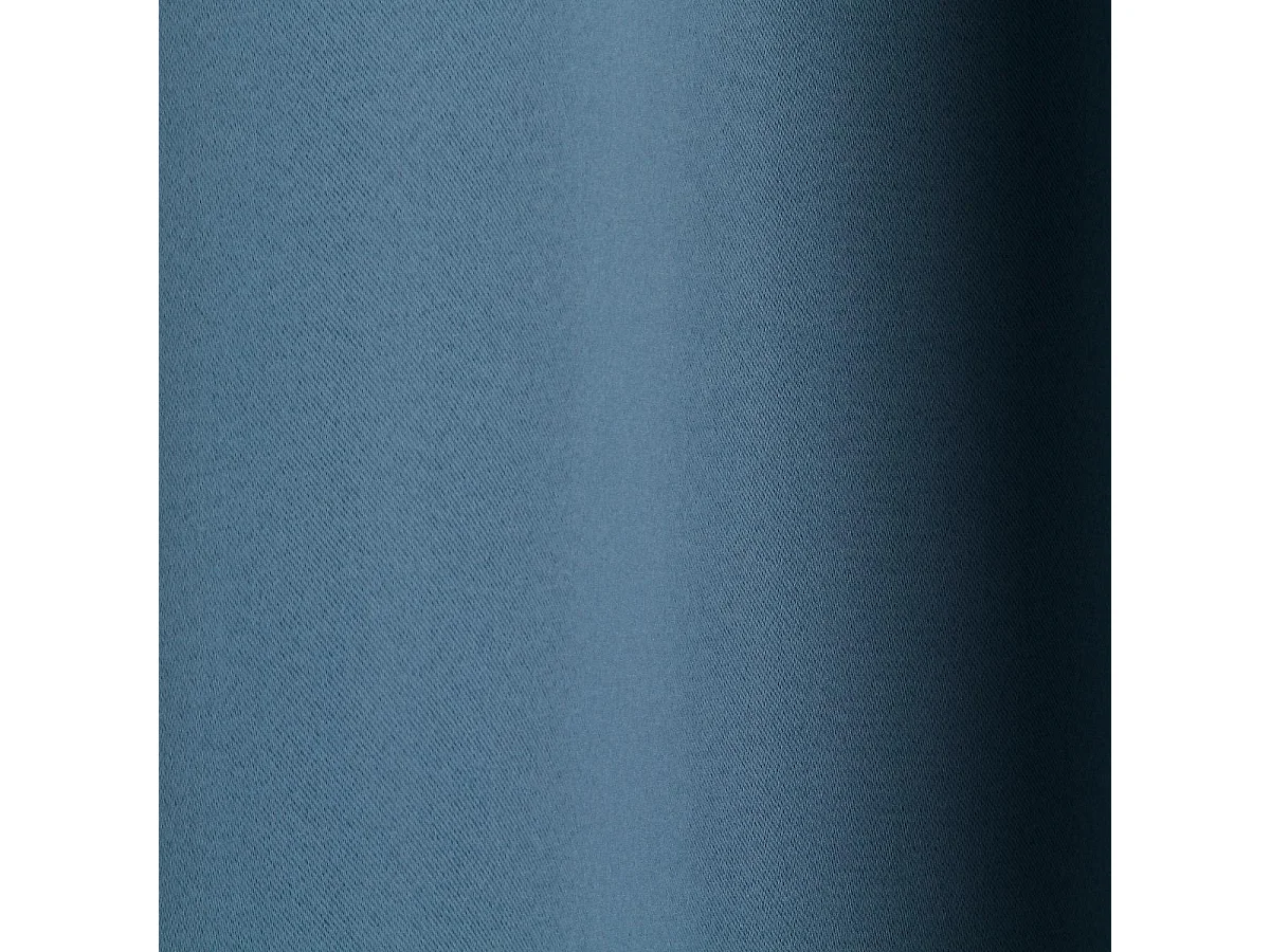 Lot de 2 Rideaux Occultants "Kerry" 135x240cm Bleu Orage