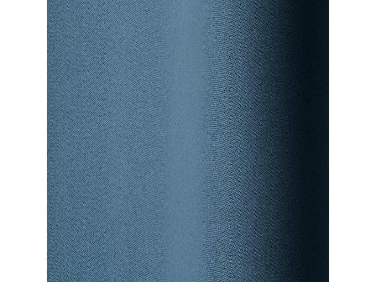 Lot de 2 Rideaux Occultants "Kerry" 135x240cm Bleu Orage