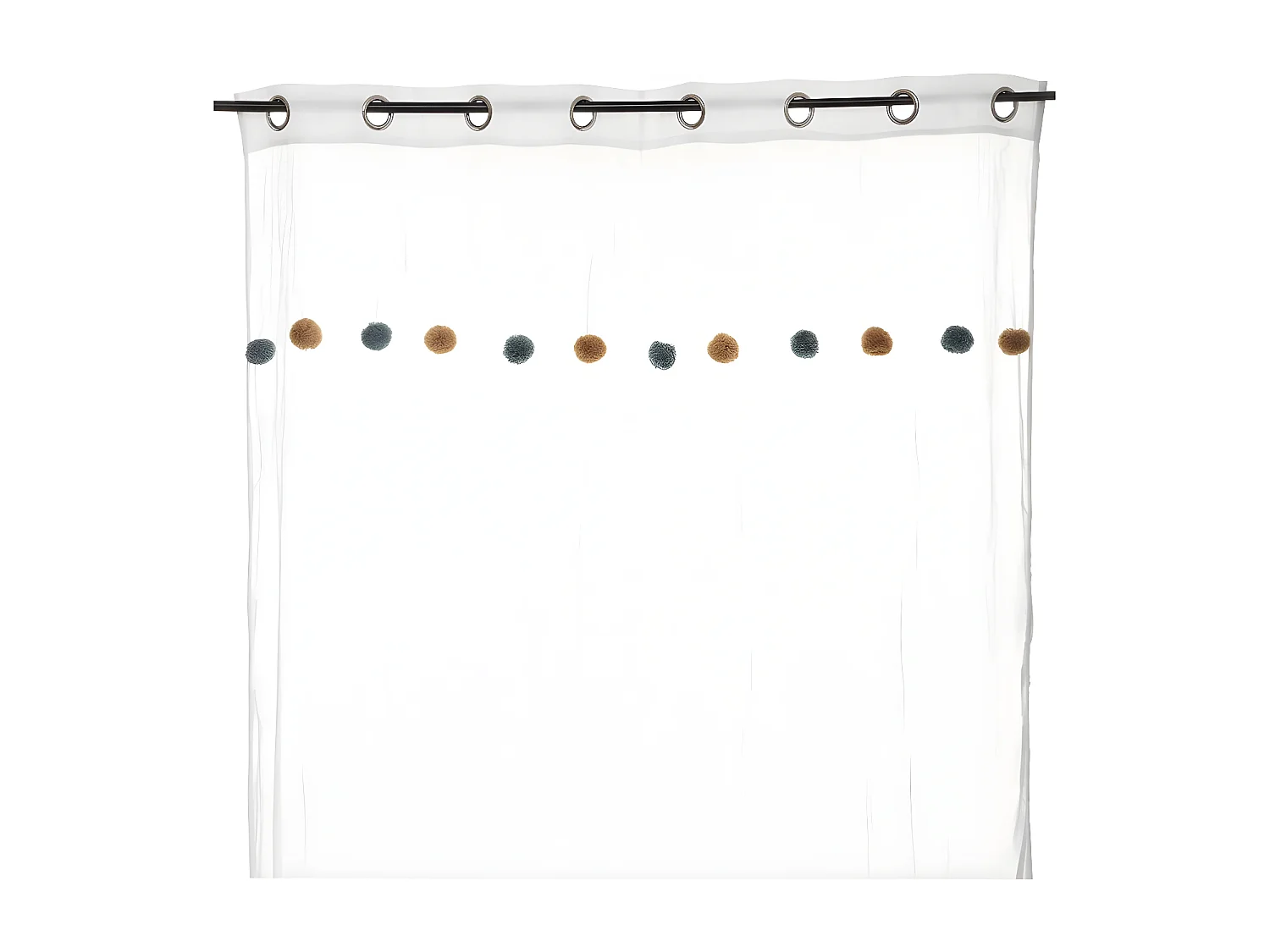 Tenda cotone bianco 240x140cm