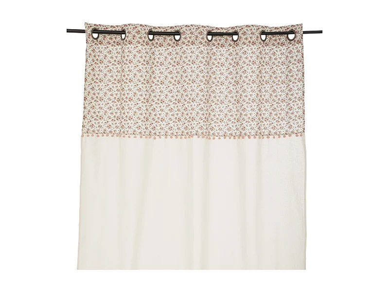 Cortina infantil con diseño floral 140 x 260 cm