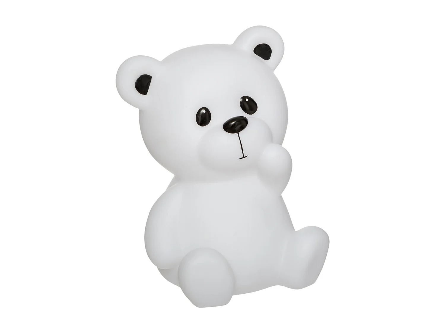 Veilleuse Enfant à Poser "Ourson" 30cm Blanc