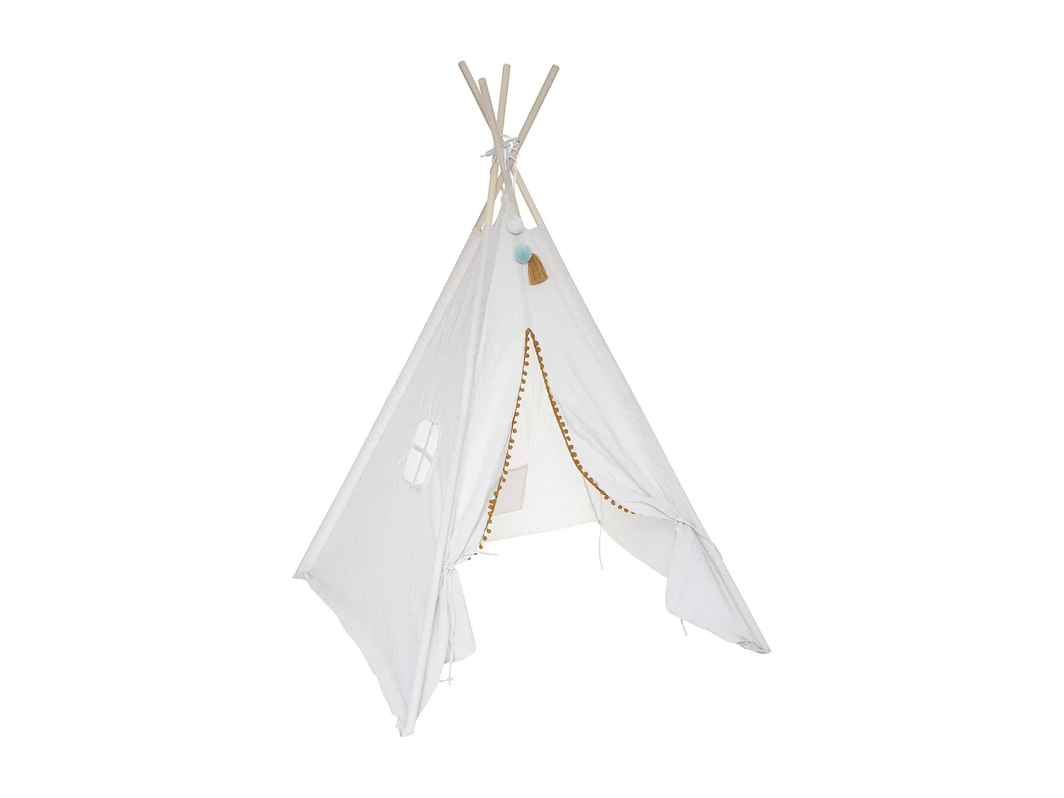 Tipi Enfant Déco "Indien" 160cm Beige