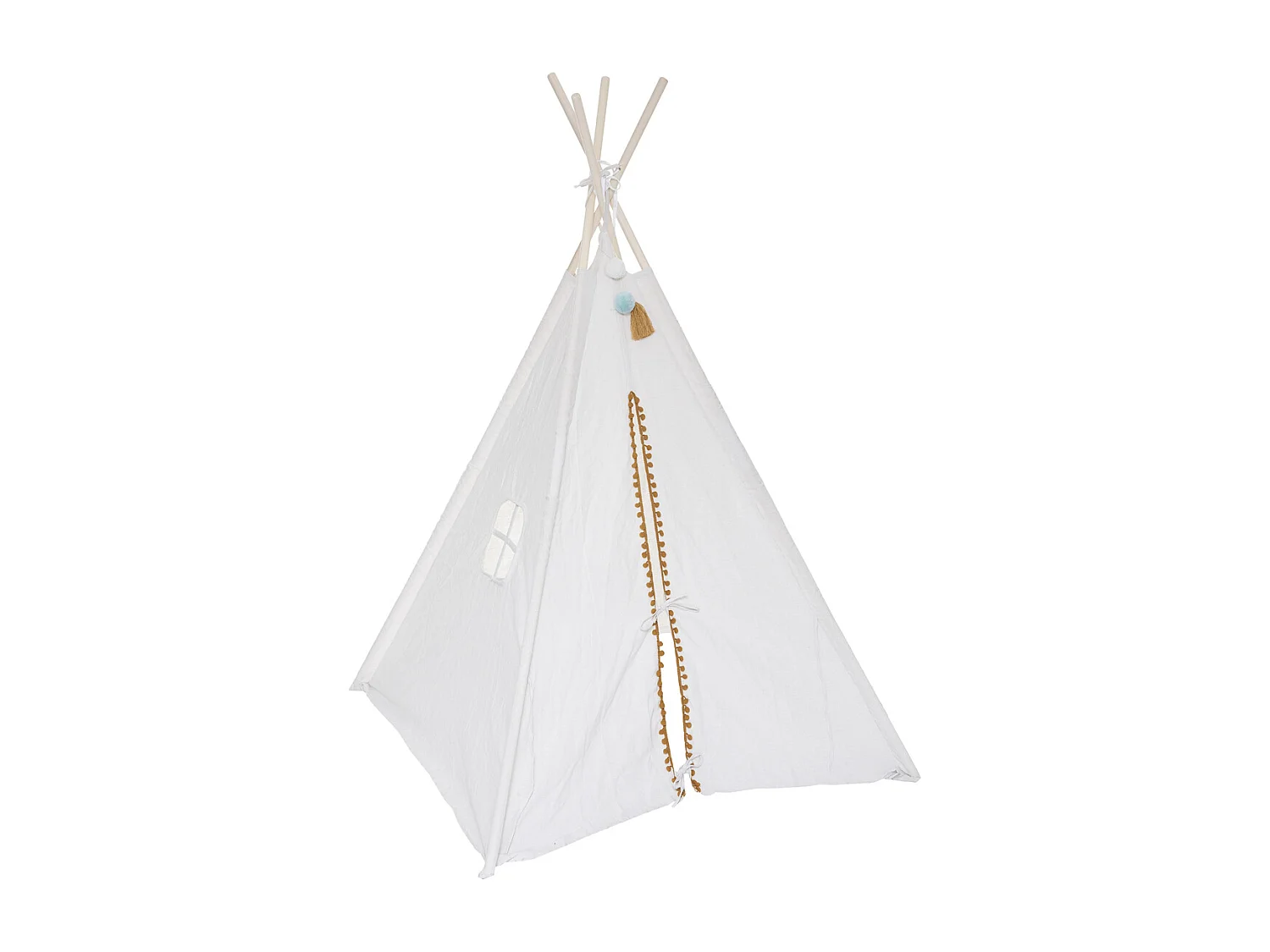 Tipi Enfant Déco "Indien" 160cm Beige