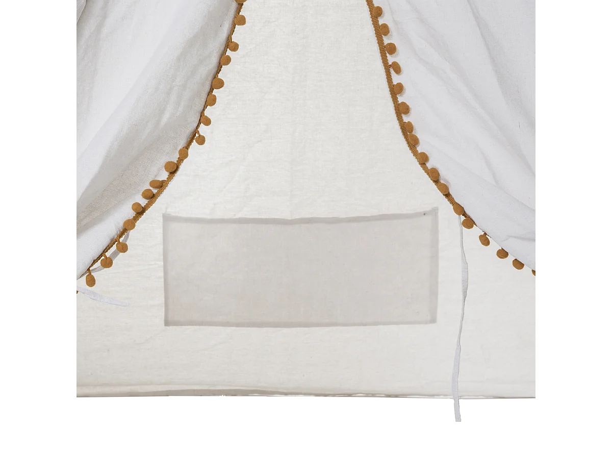 Tipi Enfant Déco "Indien" 160cm Beige