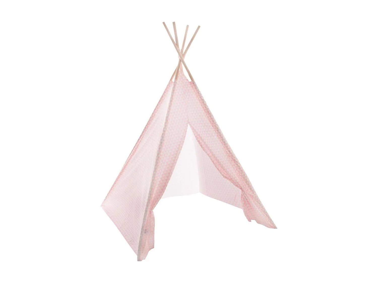 Tipi Déco Enfant "Motifs" 160cm Rose