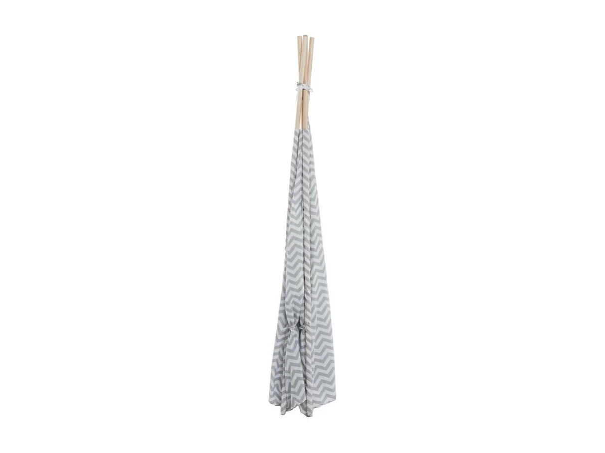 Tipi Déco Enfant "Motifs" 160cm Gris