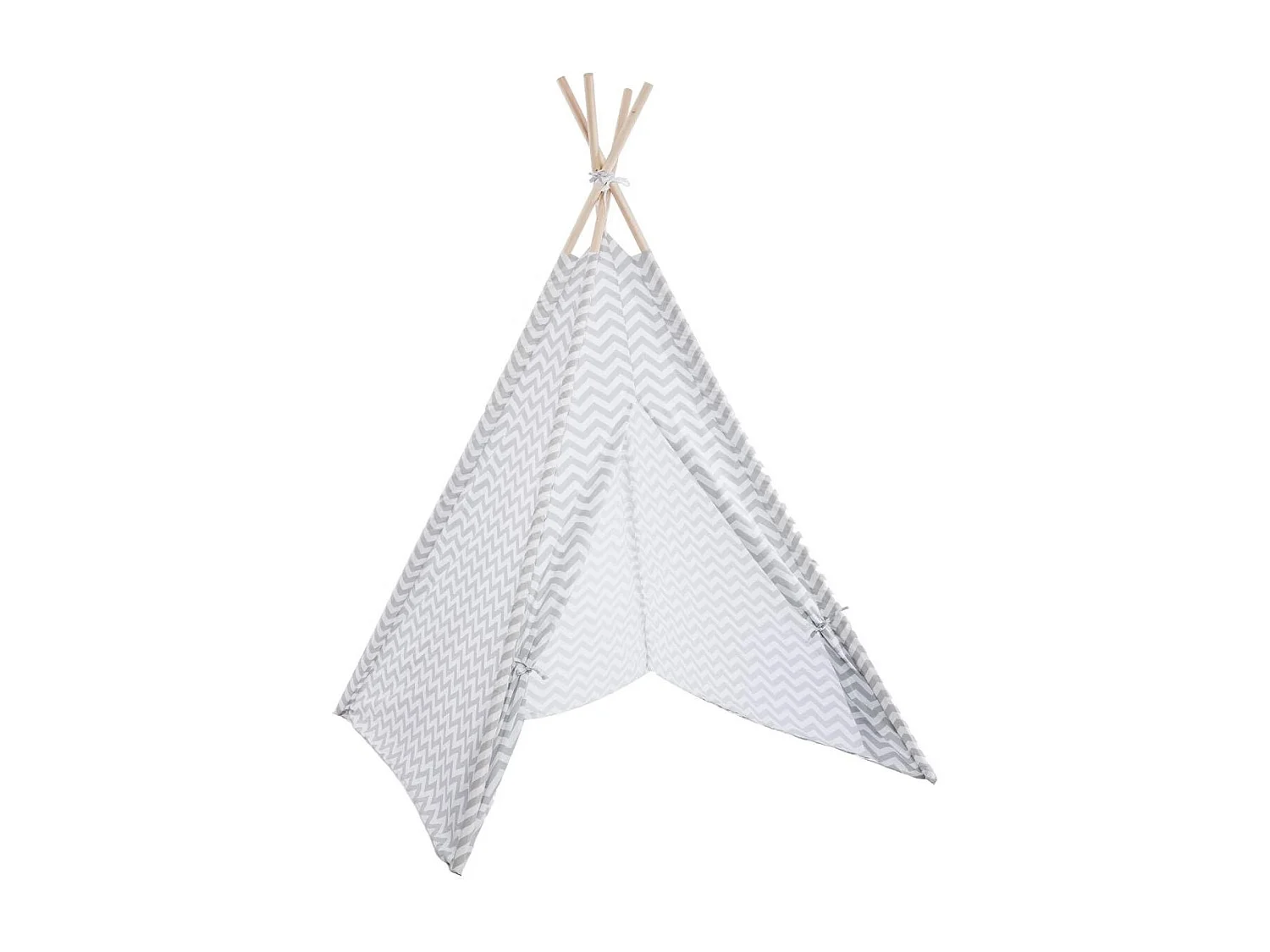 Tipi Déco Enfant "Motifs" 160cm Gris