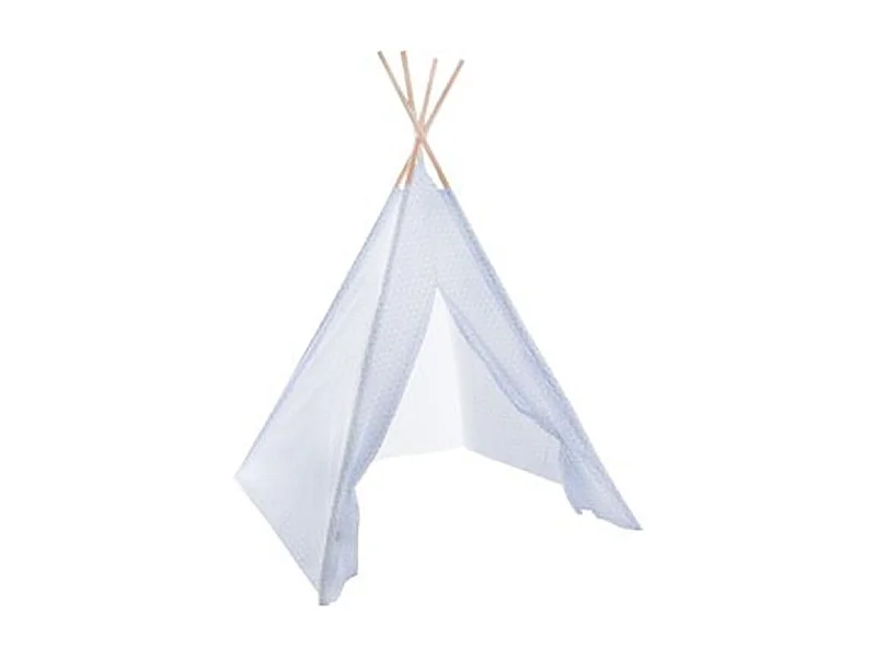 Tipi Déco Enfant 160cm Bleu