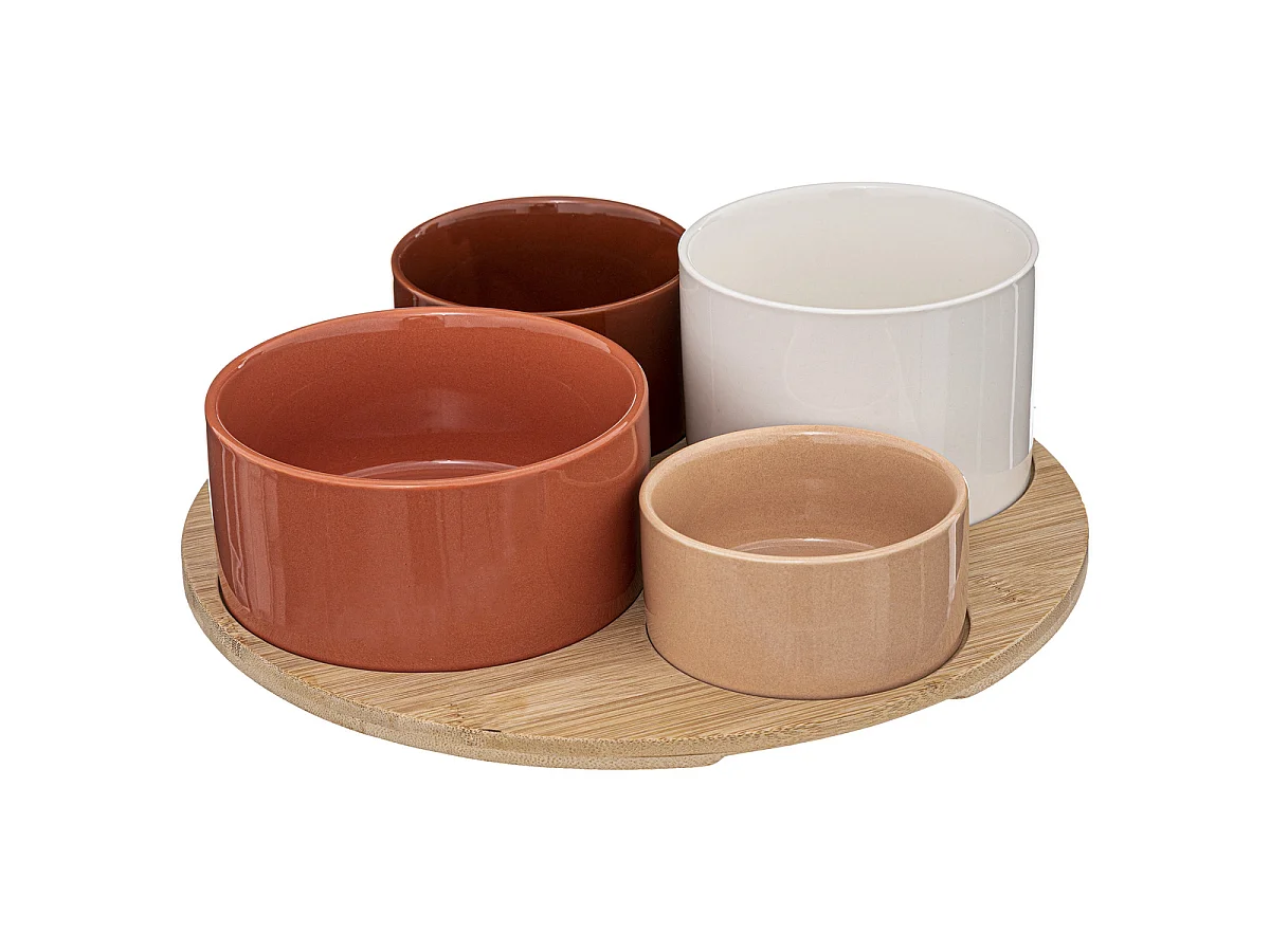 Service Apéritif 5 Pièces "Alicante" 33cm Multicolore