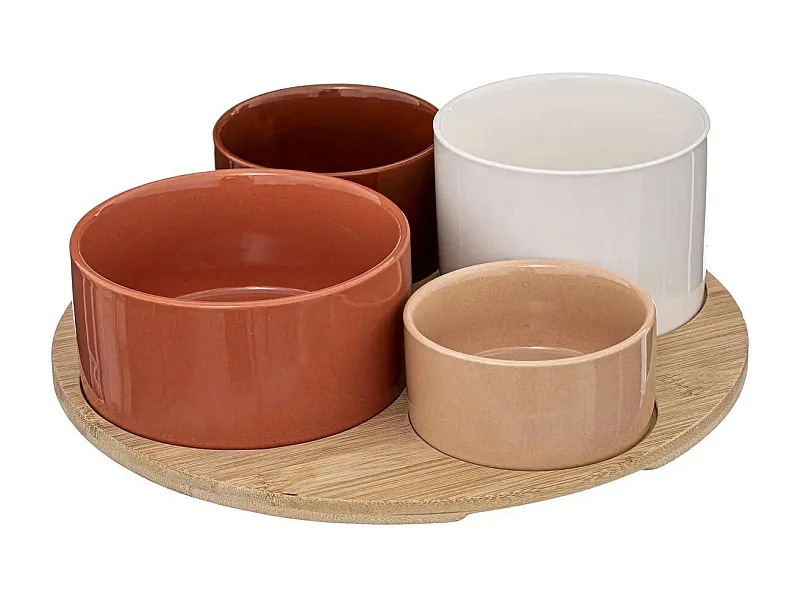 Service Apéritif 5 Pièces "Alicante" 33cm Multicolore