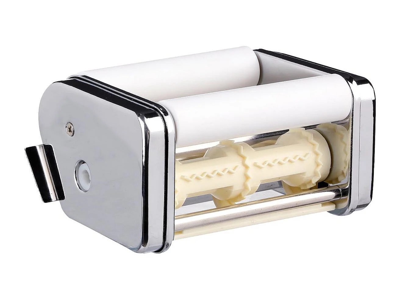 Coffret 3 Pièces "Machine à Pâtes" 21cm Argent