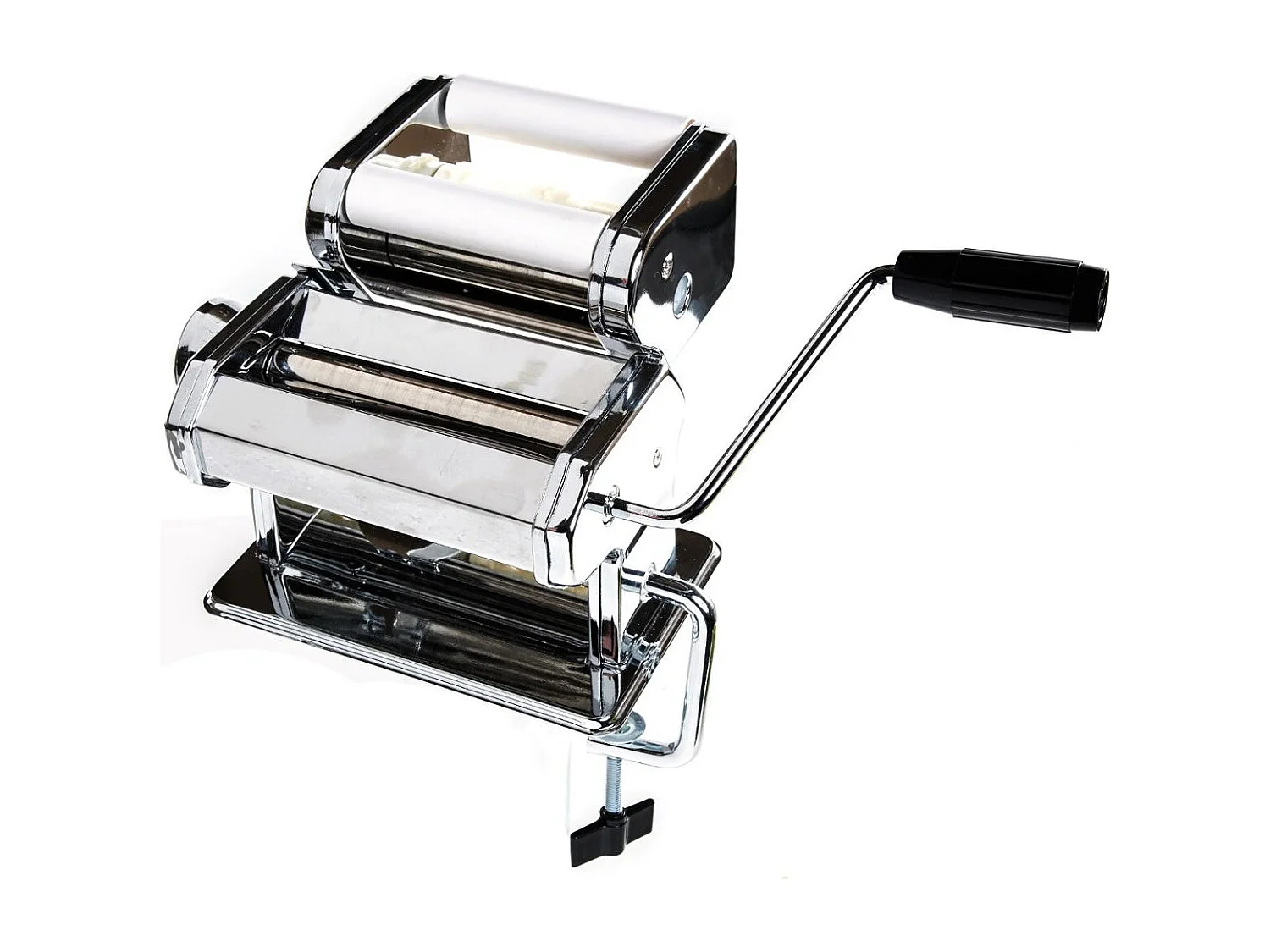 Coffret 3 Pièces "Machine à Pâtes" 21cm Argent