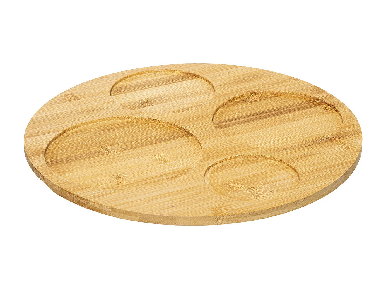 Set Apéritif 5 Pièces "Modern Wood" 33cm Noir