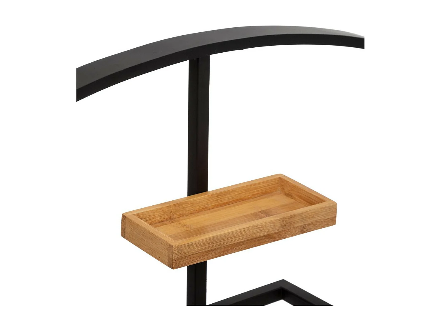 Valet de Chambre Design "Bambou" 114cm Noir