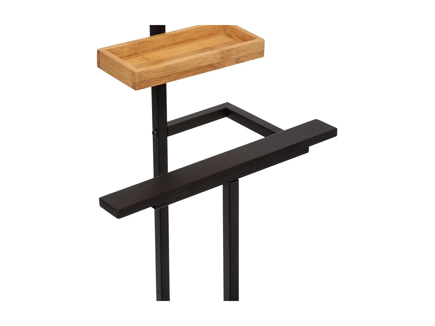 Valet de Chambre Design "Bambou" 114cm Noir