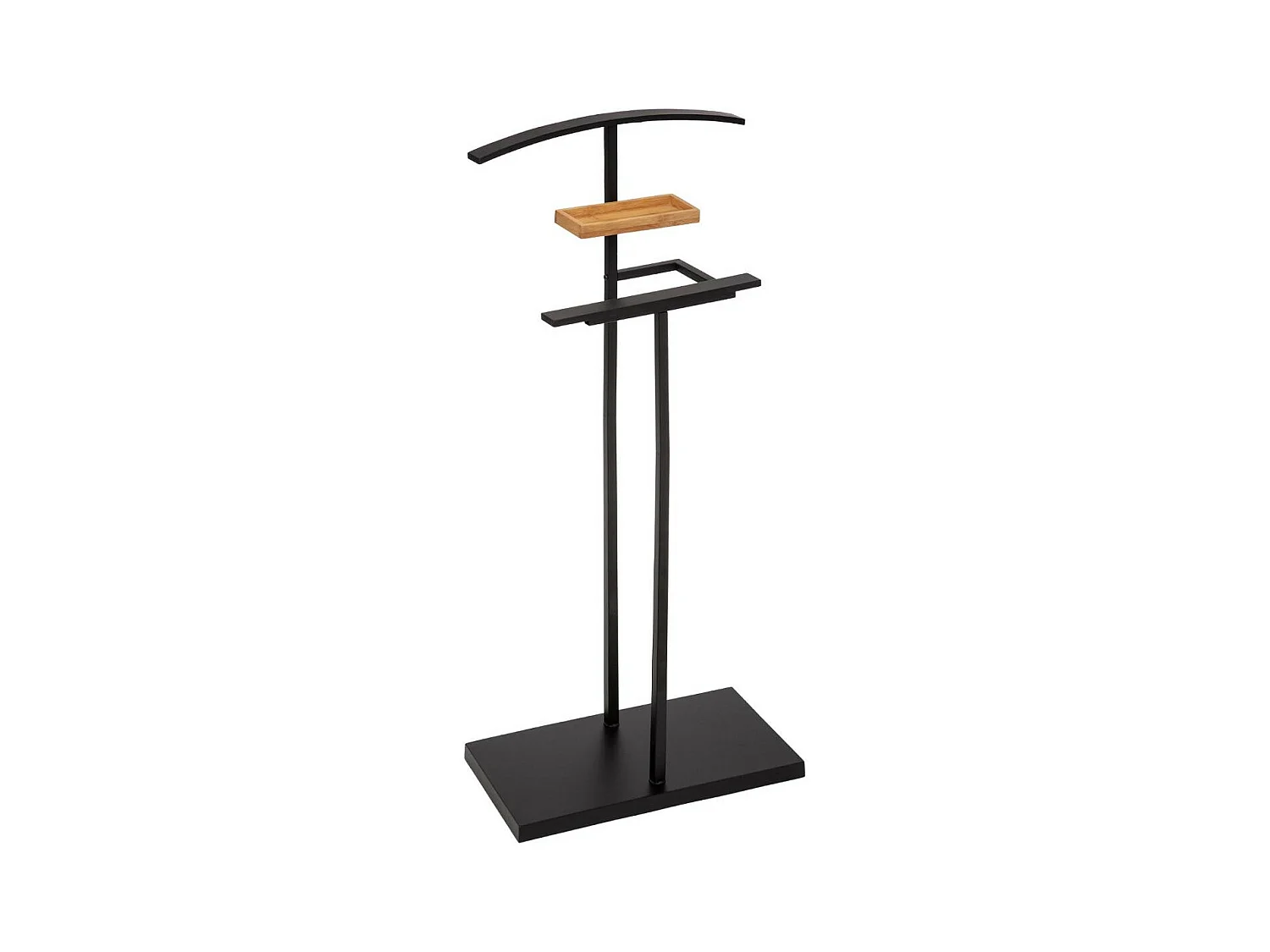 Valet de Chambre Design "Bambou" 114cm Noir
