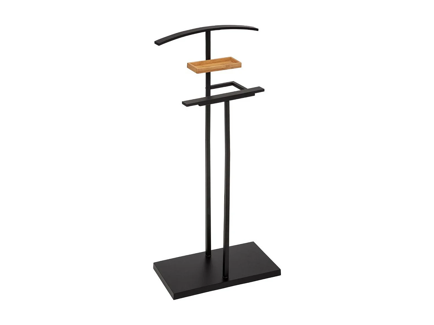 Valet de Chambre Design "Bambou" 114cm Noir