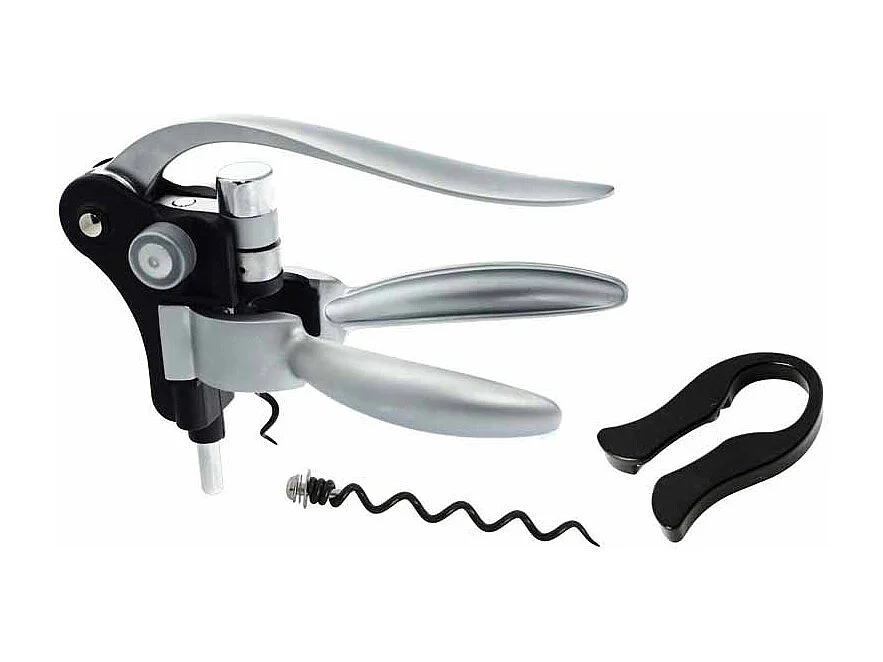 Coffret Tire-bouchon "Luxe" 18cm Gris