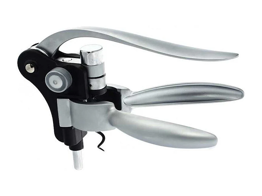 Coffret Tire-bouchon "Luxe" 18cm Gris