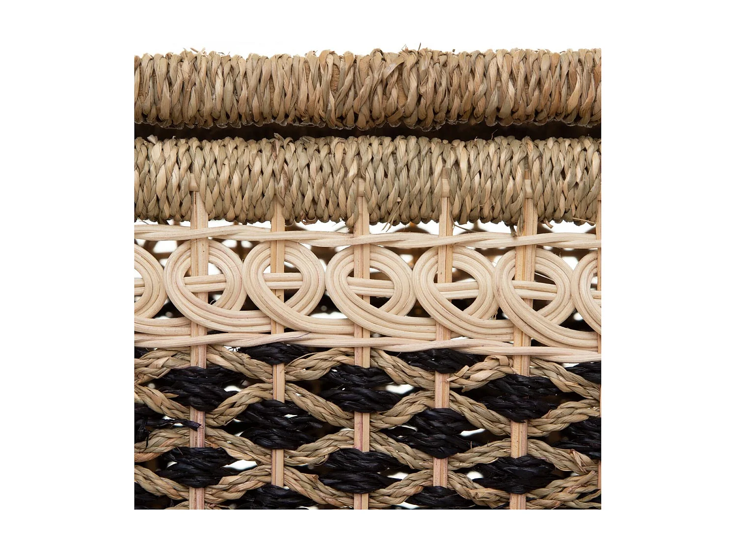 Lot de 8 Paniers de Rangement "Fenz" 66cm Naturel