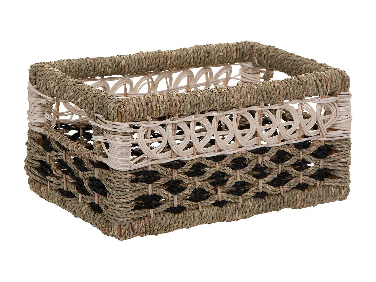 Lot de 8 Paniers de Rangement "Fenz" 66cm Naturel