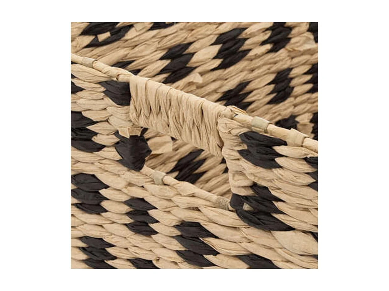 Panier de Rangement "Terre Inconnue" 30x55cm Beige