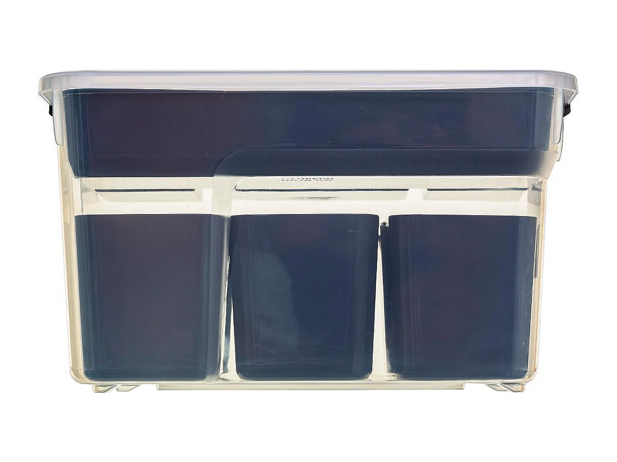 Boîte de Rangement "10 Compartiments" 8L Transparent